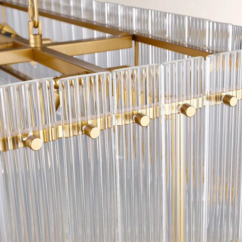 San Marco Rectangular Chandelier 54"