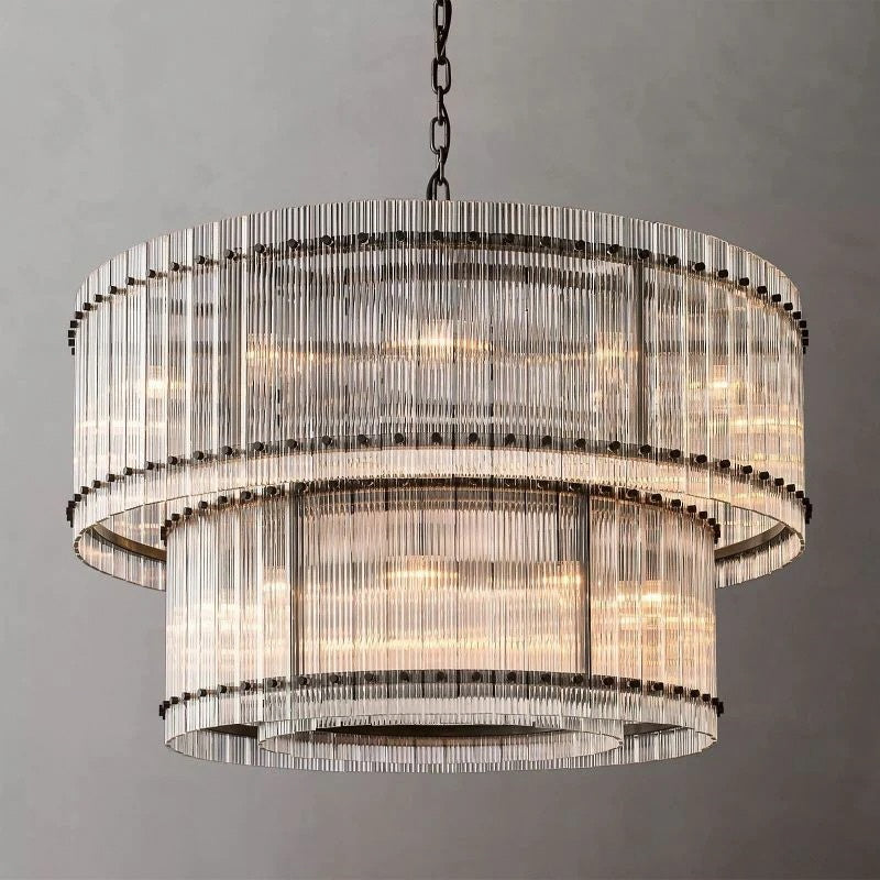 San Marco Two-tier Luxury Round Chandelier 48"
