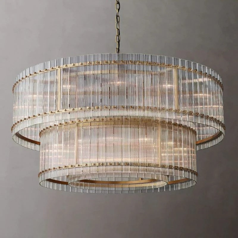 San Marco Two-tier Luxury Round Chandelier 60"
