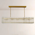 San Marco Rectangular Chandelier 54"