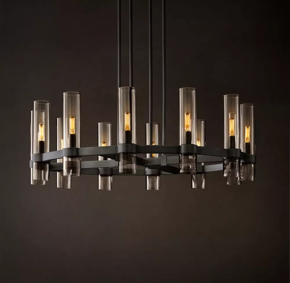 Ravelle Round Chandelier 36"