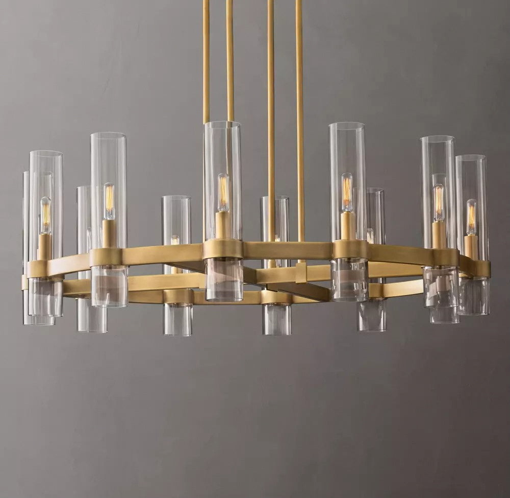 Ravelle Round Chandelier 36"