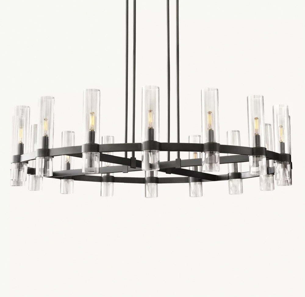 Ravelle Round Chandelier 48"